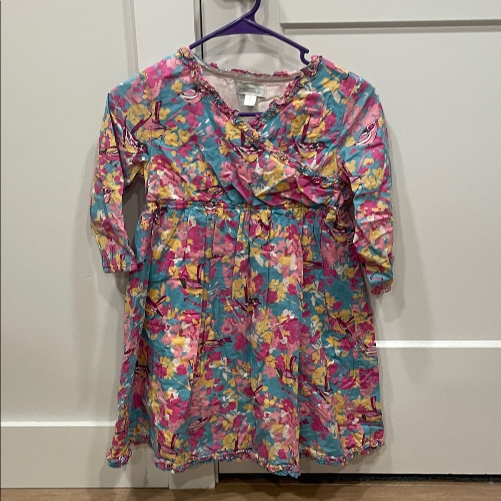 Garnet Hil Floral Multicolor Kids Dress